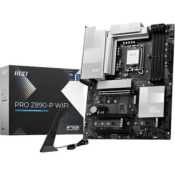 Placa Mãe Msi Pro Z890-P Atx Com Suporte A Memória Ddr5