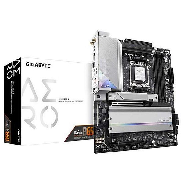 Placa-Mãe Gigabyte B650 Aero G AM5 DDR5 - Desempenho Avançado para Gamers