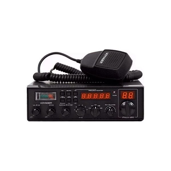 Rádio Comunicador Voyager Vr 9000Mkii 271 Canais - Cor Preta