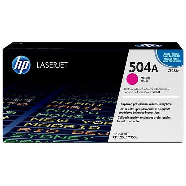 Toner Hp Ce253A 504A Magenta