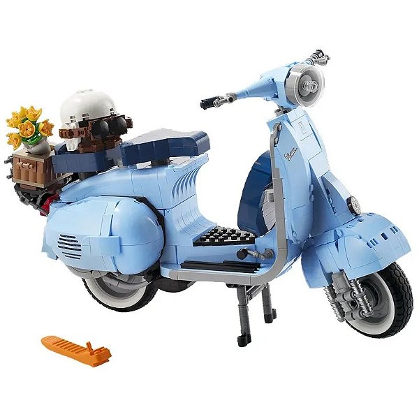 Miniatura de Moto Vespa 125 Lego - Modelo 10298 com 1106 Peças Montáveis