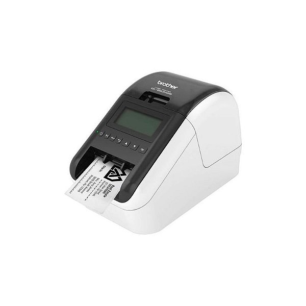 Etiquetadora Brother QL-820NWB com Conectividade Sem Fio e Impressão Rápida