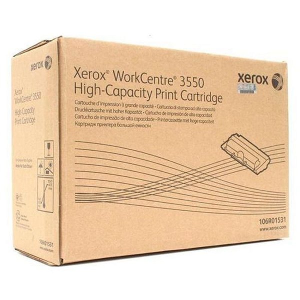 Cartucho De Toner Xerox Preto 106R01531