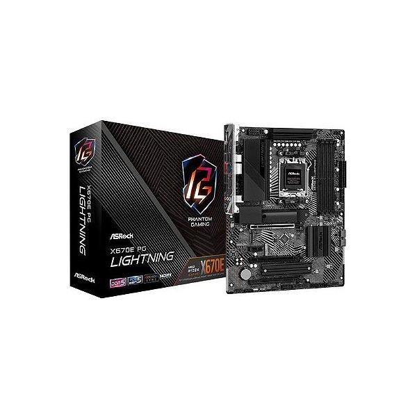 Placa Mãe Asrock X670E PG Lightning - AM5 / DDR5
