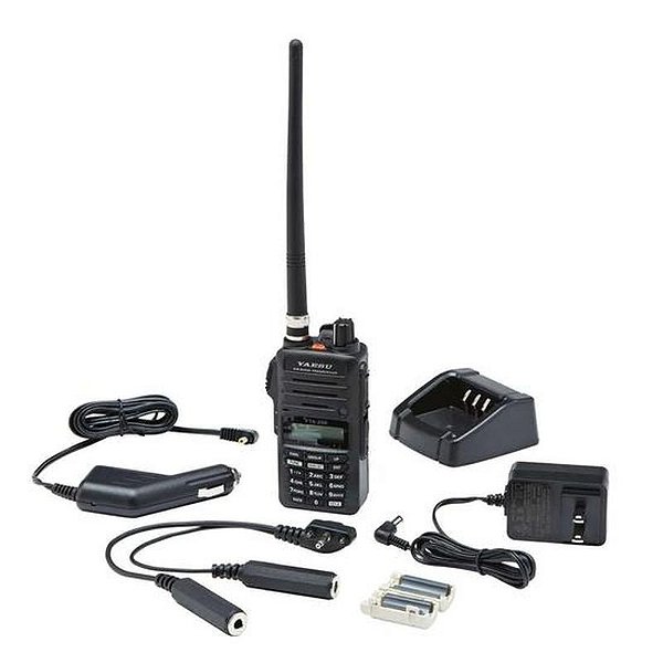 Transceptor VHF Airband Yaesu FTA-250L (118-137 MHz) para Aviação