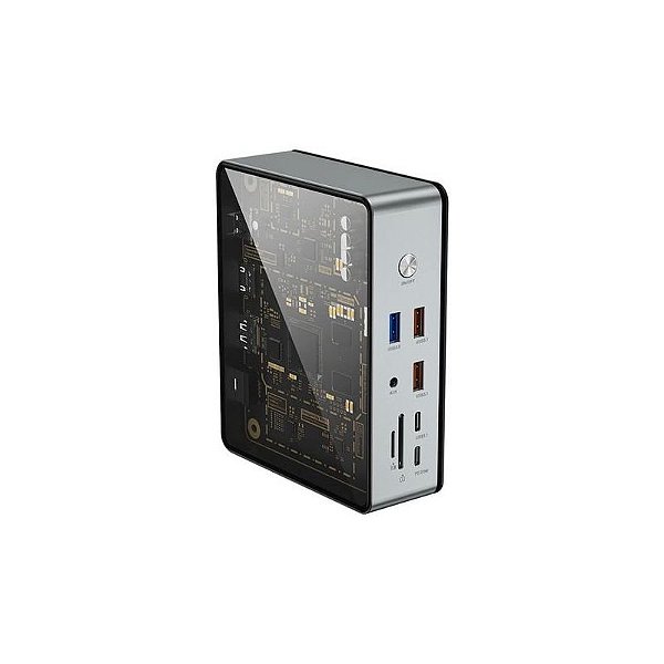 Hub USB-C Wiwu Matrix WI1601 16 em 1 - Espaço Cinza