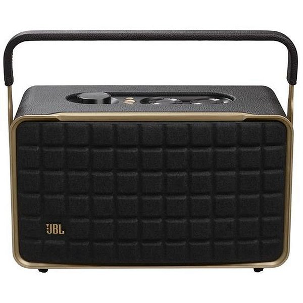 Caixa de Som JBL Authentics 300 - Bluetooth e Wi-Fi, Design Retrô, Bivolt