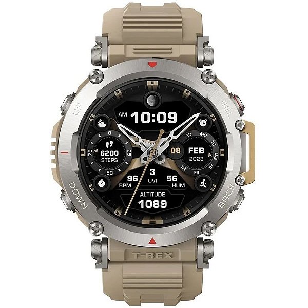 Relógio Inteligente Amazfit T-Rex Ultra A2142 - Edição Sahara