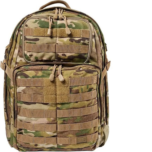 Mochila Tática 5.11 Rush 24 2.0 Multicam 37L - Resistente E Funcional
