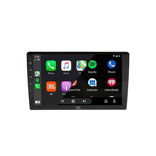 Rádio Automotivo JBL 9 com Android 10, Bluetooth, Wi-Fi e GPS Integrado