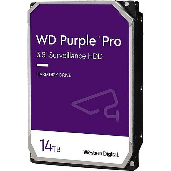 Hd Interno Western Digital Purple Pro 14Tb (Wd142Purp) - Garantia De 1 Ano