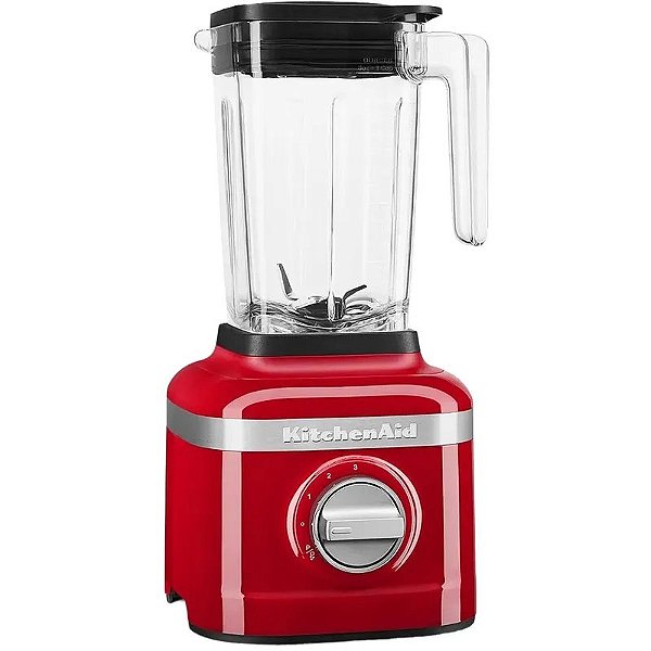 Liquidificador KitchenAid KSB1325PA K150 110V Vermelho - Potência e Versatilidade em 3 Velocidades