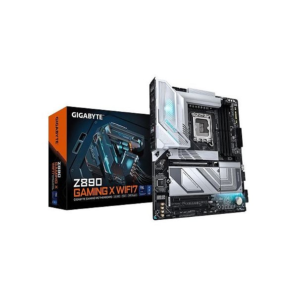 Placa Mãe Gigabyte Z890 Gaming X Wi-Fi 7 LGA 1851 DDR5 para Alto Desempenho