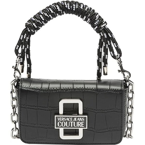 Bolsa Versace Jeans Couture Feminina Preta Coleção 2022