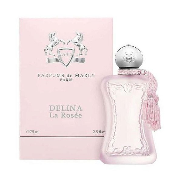 Perfume De Marly Delina La Rosee Eau de Parfum 75ml - Fragrância Floral e Sofisticada.