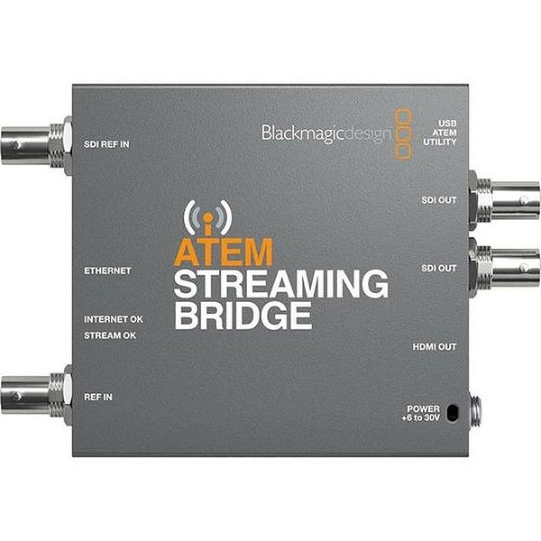 Conversor De Streaming Blackmagic Atem Bridge Micro