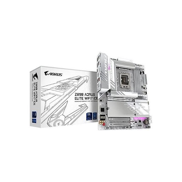 Placa Mãe Gigabyte Aorus Elite Z890 Wi-Fi 7 LGA 1851 DDR5 - Alto Desempenho
