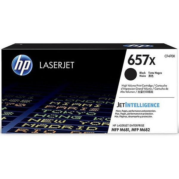 Cartucho De Toner Hp 657X Original - Preto Cf470X