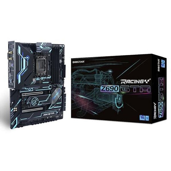 Placa-Mãe Biostar Racing Z690GTA LGA 1200 - DVI, EATX, DDR4, alto desempenho