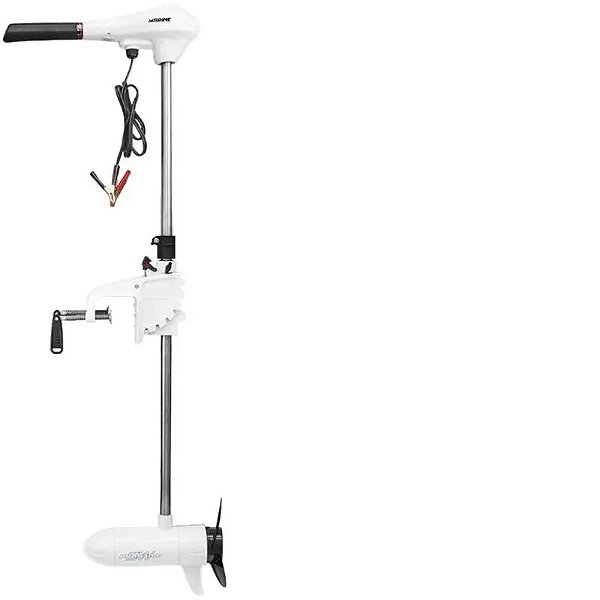 Motor Elétrico Marine Sports Phantom 54 Libras (25 Kg) - Branco Para Barcos