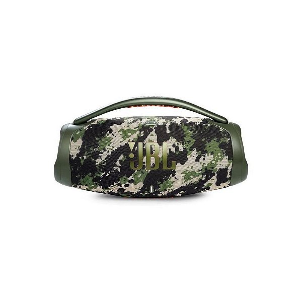 Caixa de Som JBL Boombox 3 - Bluetooth, À Prova d'Água, Camuflada