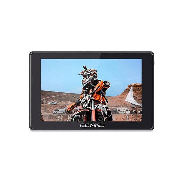 Monitor Feelworld SH7 de 7 Polegadas - Tela de Alta Definição para Gravação Profissional