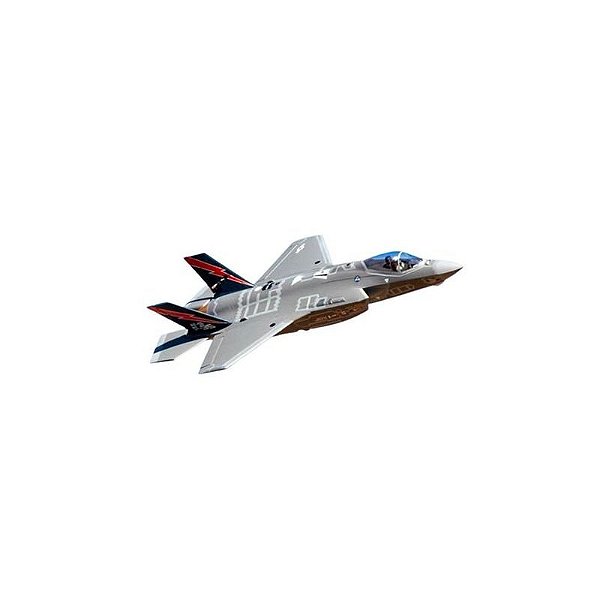 Fw F 35 Relâmpago V3 70mm - Modelo de Avião Pronto para Voar PNP - Modelo de Voo Rápido e Realista
