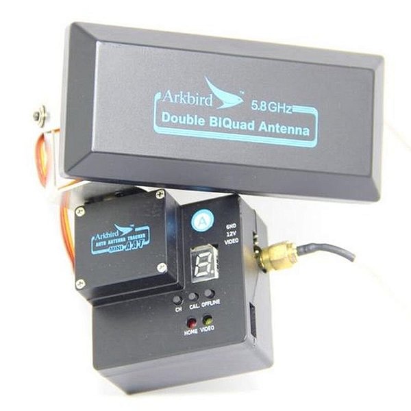 Rastreador de Antena MR Aat Mini AB-AAT02-T para Sinais de Rádios e Vídeos
