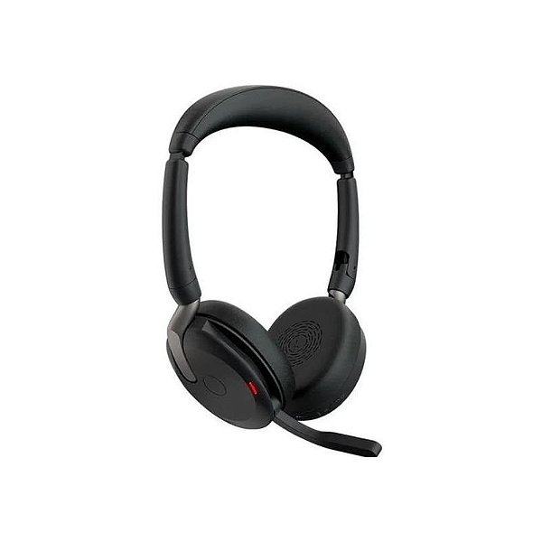 Fone de Ouvido Jabra GN EVOLVE2 65 Flex MS Estéreo - Preto com Estojo Inclusivo