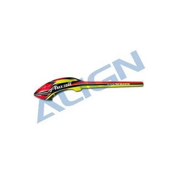 Fuselagem de Velocidade Vermelho Amarelo Para Modelo TR700E