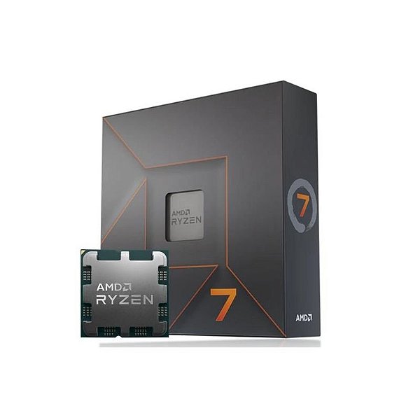Processador Amd Ryzen R7 7700 - 32Mb Cache 3.8Ghz - Box C/Cooler