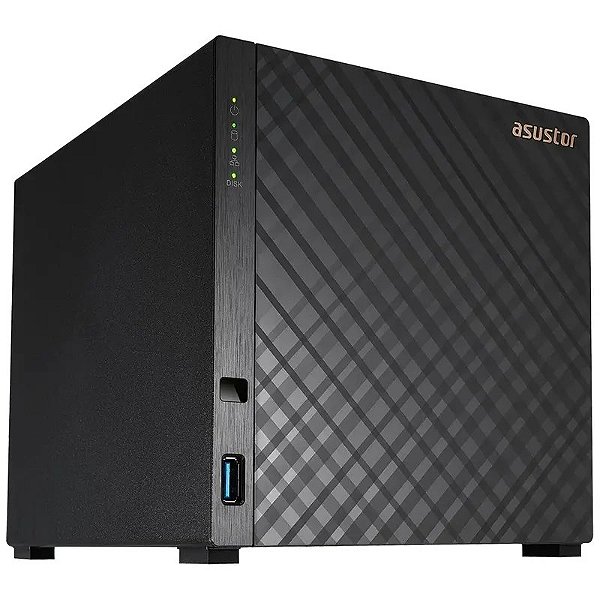 Servidor NAS Asustor AS1104T DRIVESTOR 4 - 1.4GHz, 1GB DDR4, USB