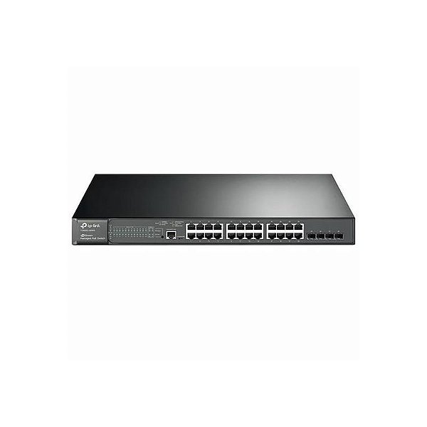 Switch Hub TP-Link TL-SG3428MP 24 Portas PoE 10/100/1000Mbps com 4 SFP
