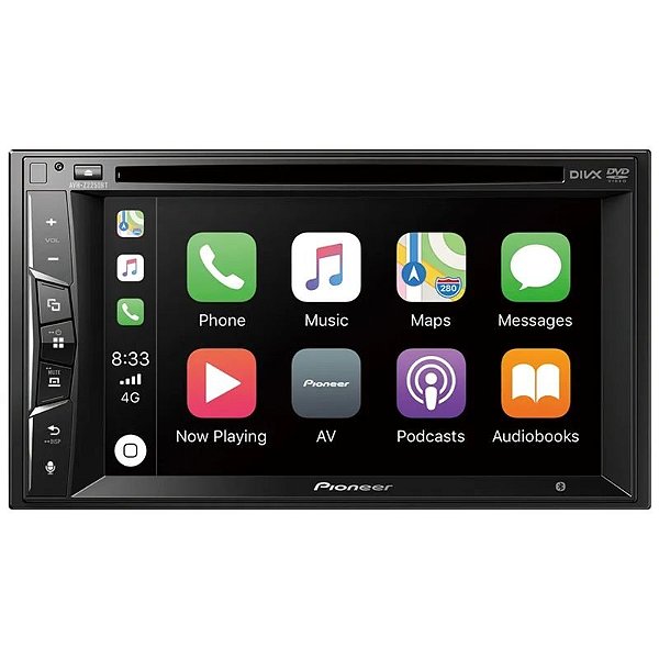 Pioneer AVH-Z2250BT - Reprodutor DVD 6.2 com USB, Bluetooth e AUX