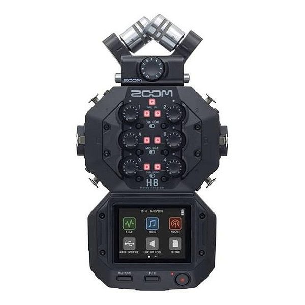 Gravador De Áudio Profissional Zoom H8 - Edição Especial Preta