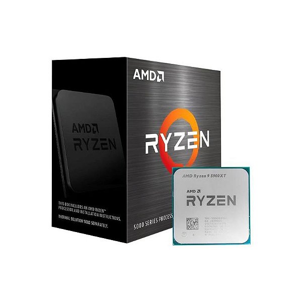 Processador AMD Ryzen 9 5900XT AM4 - 4.8GHz, 72MB Cache, Alto Desempenho