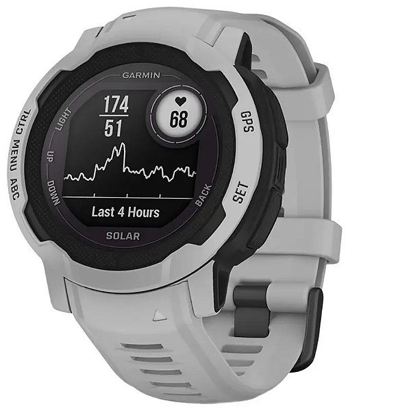 Relógio Garmin Instinct 2S Solar - Cinza Neblina Com Gps Integrado