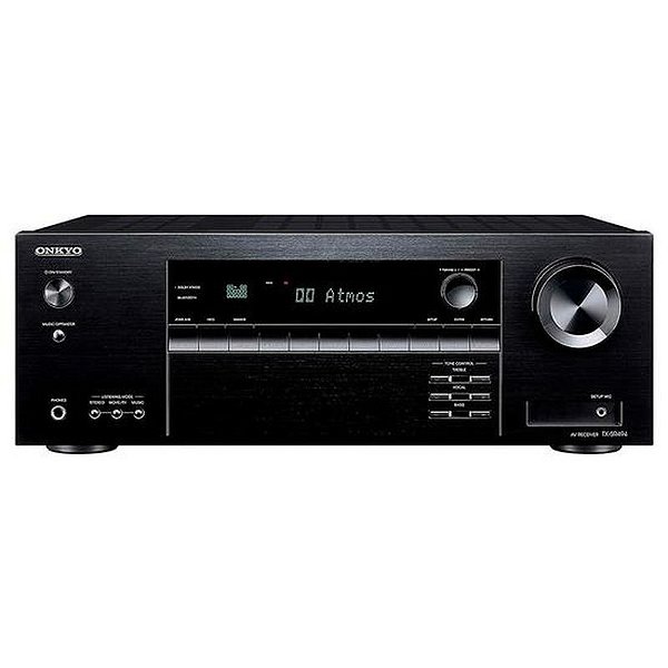 Receiver Onkyo 4K Ultra 7.2CH 110V - TX-SR494 com Som Surround e Conectividade Avançada