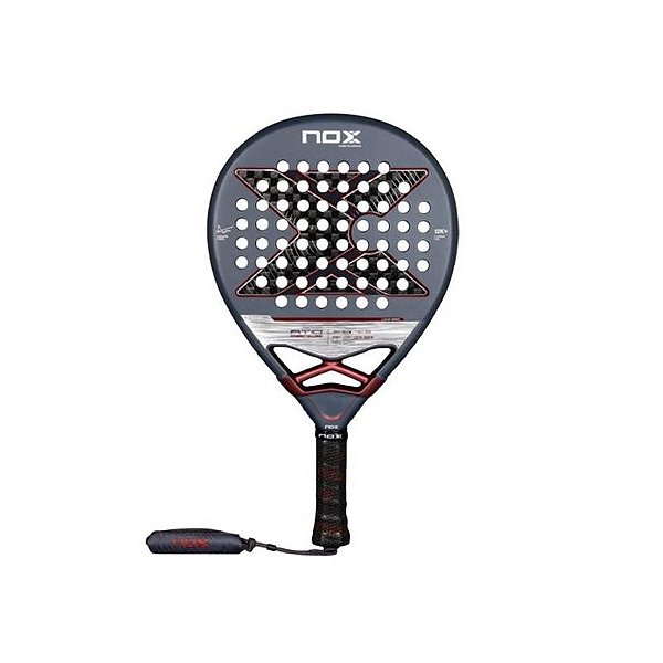 Raquete de Padel Nox AT10 Genius 12K 2025 - Formato Diamante por Agustin Tapia - 360/375 GR