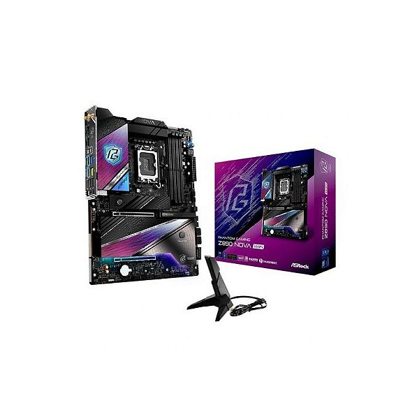 Placa-Mãe Asrock Z890 Nova Wi-Fi DDR5 - Desempenho Avançado e Conectividade Rápida