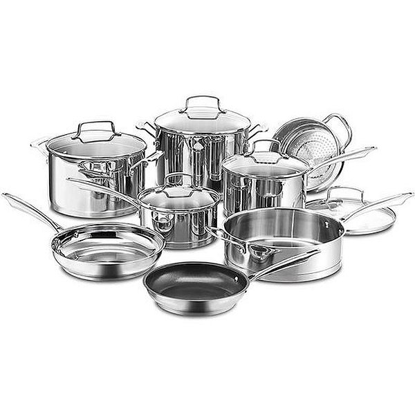 Conjunto de Panelas Profissionais Cuisinart 89-13 - 13 Peças de Alta Qualidade