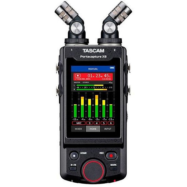 Gravador Portátil Tascam Portacapture X8 Profissional