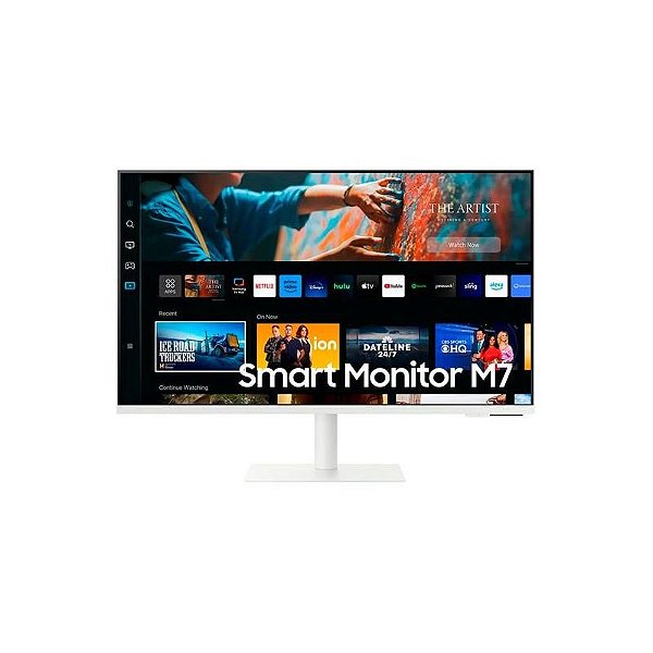 Monitor Samsung Smart M7 27 4K Ultra HD 60Hz HDMI - Branco
