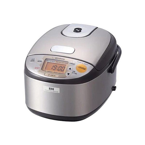 Cozinheiro de Arroz Elétrico Zojirushi NP-GBC05XT 3 Xícaras - 110V - Marrom