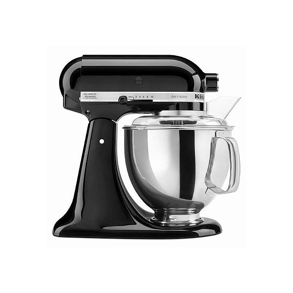 Batedeira Planetária Kitchenaid KSM150PSOB 4,8L 10 Velocidades - Preto 325W 120V