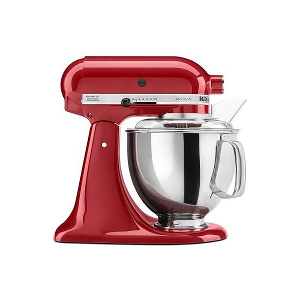 Batedeira Kitchenaid KSM150PSER 4.8L 10 Velocidades 325W - Vermelho 110V