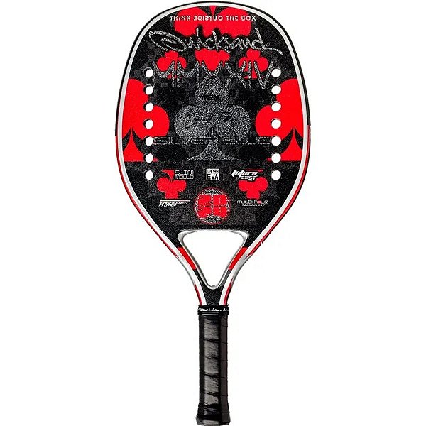Raquete de Beach Tennis Quicksand - Edição Limitada Prata Silver Club
