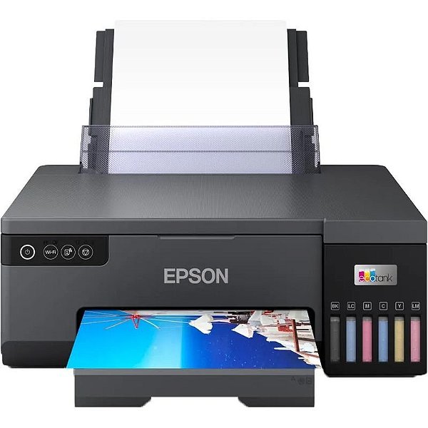 Impressora Epson EcoTank L8050 Bivolt - Impressão de Alta Qualidade e Eficiência Energética