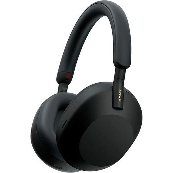 Fone de Ouvido Sem Fio Sony WH-1000XM5 Bluetooth com Microfone - Preto