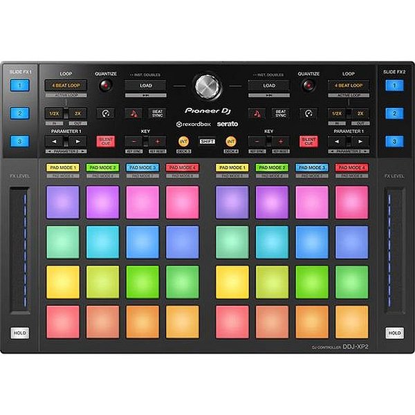 Controlador Midi Profissional Para Dj Pioneer Ddj-Xp2 - Cor Preto